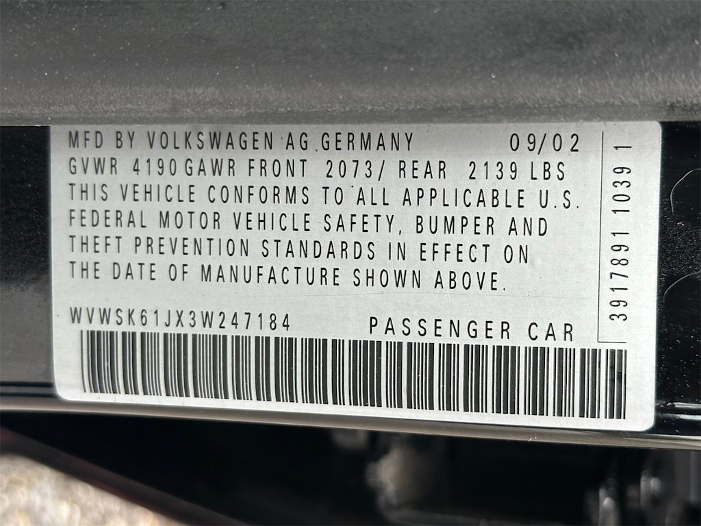 Thumbnail: 2003 Volkswagen Jetta - 19