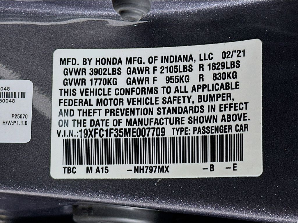 Thumbnail: 2021 Honda Civic - 19