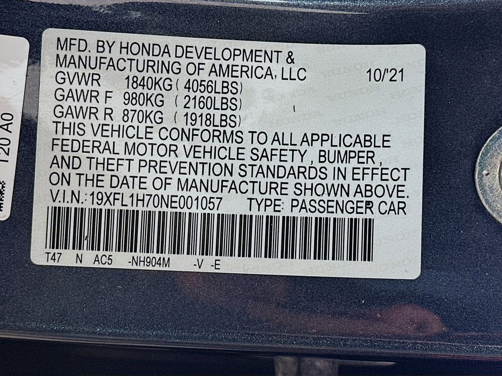 Thumbnail: 2022 Honda Civic - 21