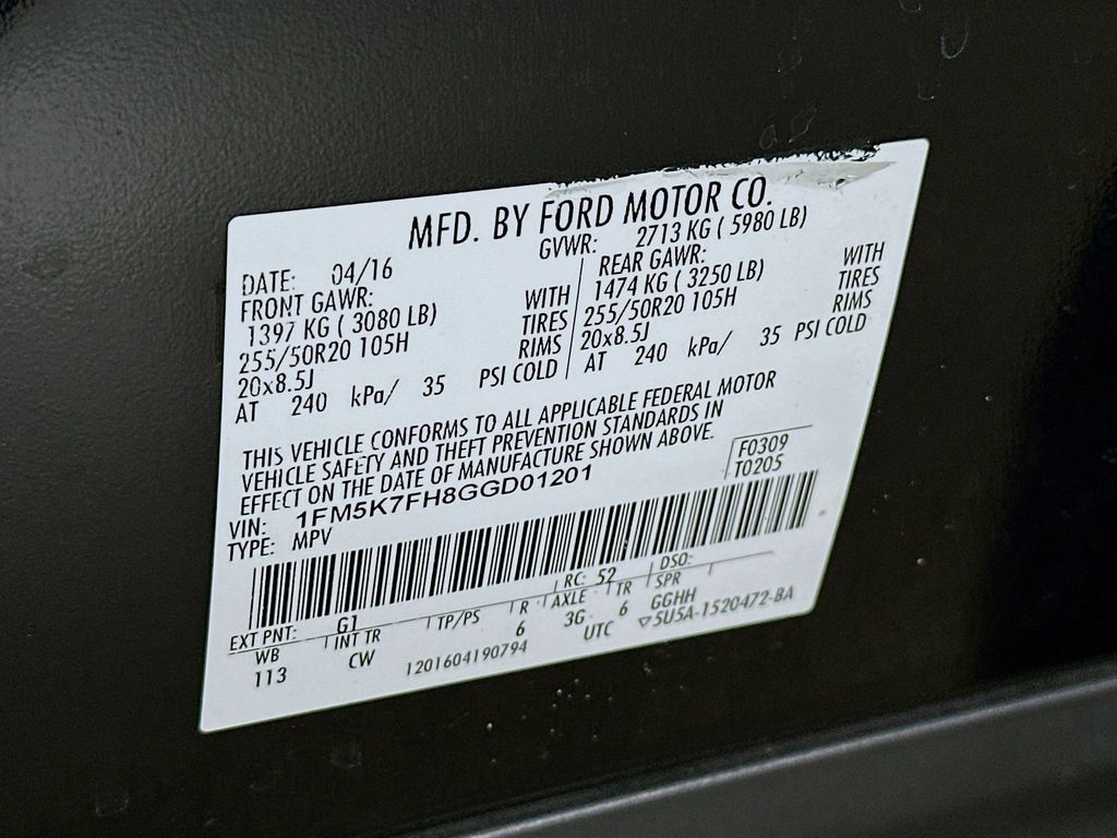 Thumbnail: 2016 Ford Explorer - 19