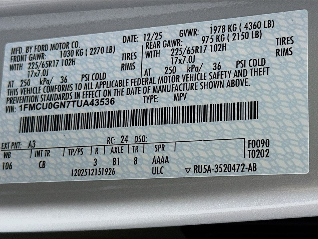 Thumbnail: 2026 Ford Escape - 21