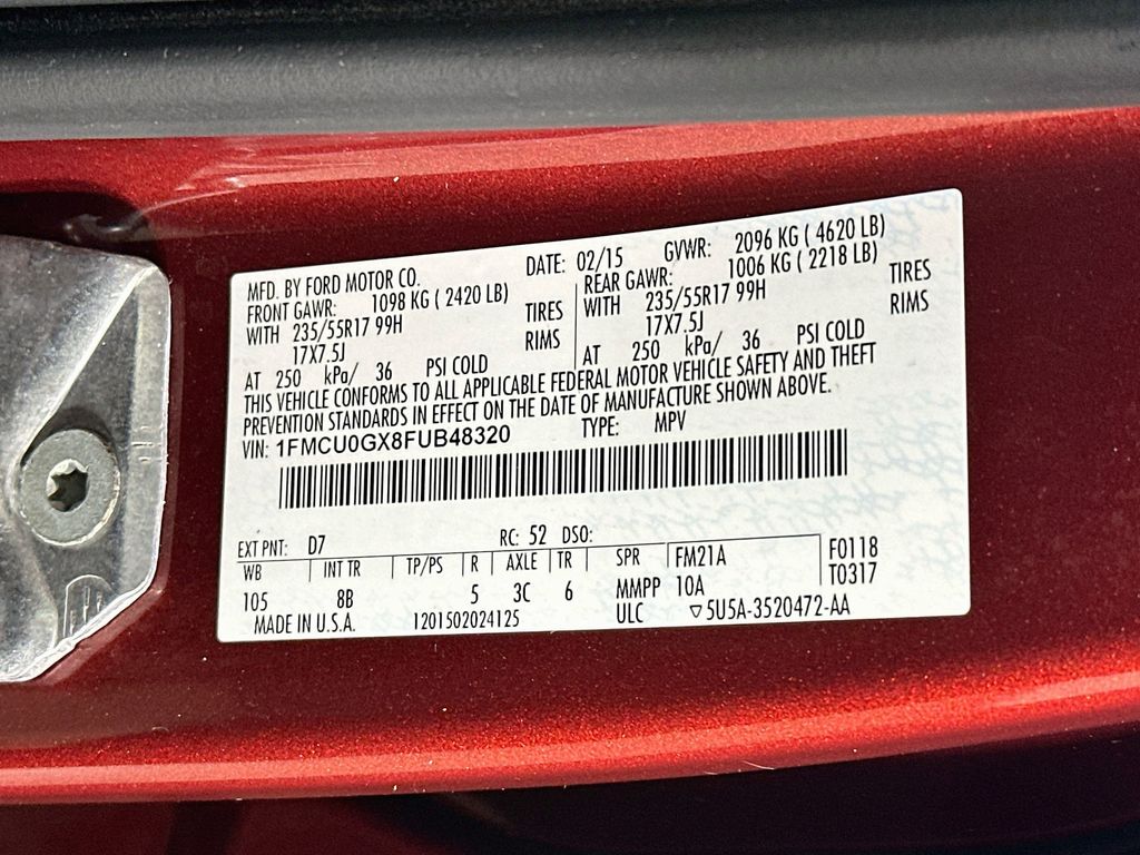 Thumbnail: 2015 Ford Escape - 19