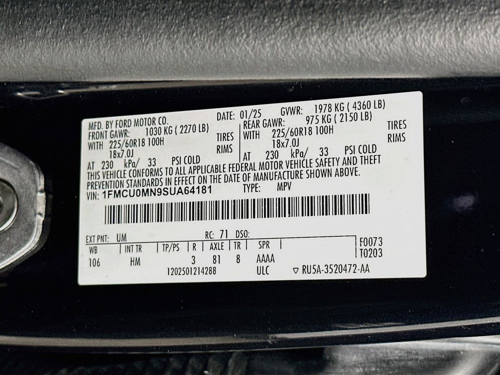 Thumbnail: 2025 Ford Escape - 21