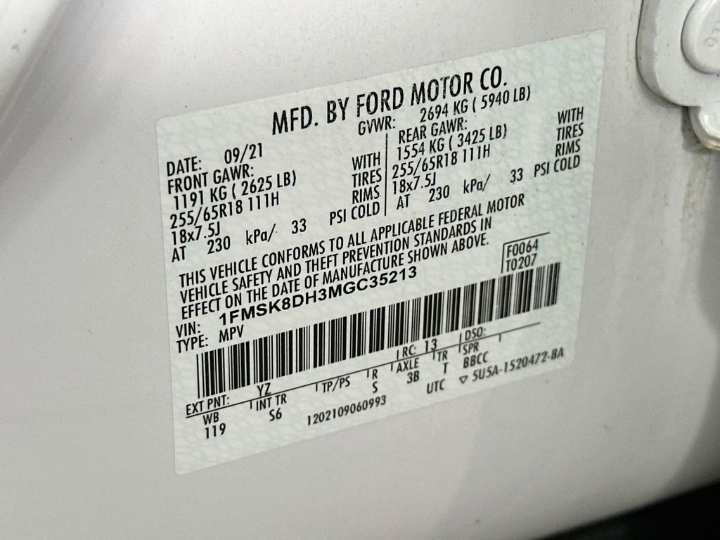 Thumbnail: 2021 Ford Explorer - 20