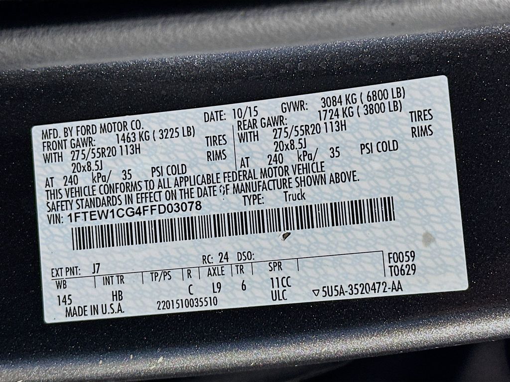 Thumbnail: 2015 Ford F-150 - 20