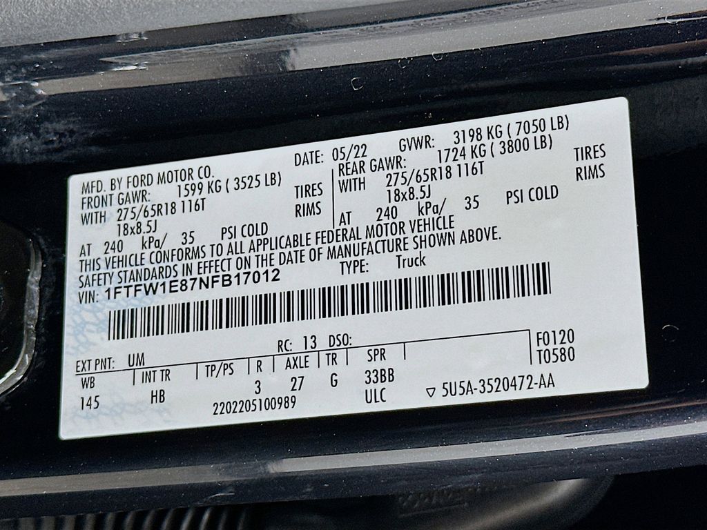 Thumbnail: 2022 Ford F-150 - 22