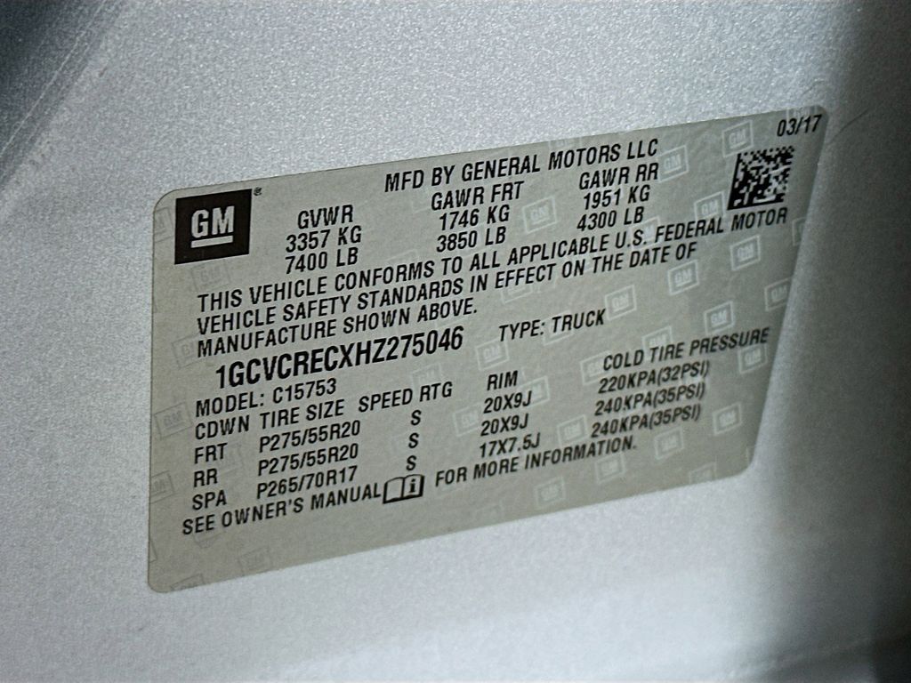 Thumbnail: 2017 Chevrolet Silverado 1500 - 15