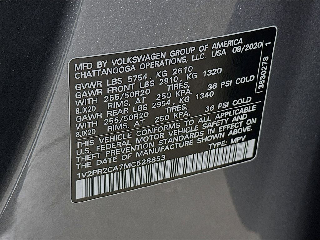 Thumbnail: 2021 Volkswagen Atlas - 21