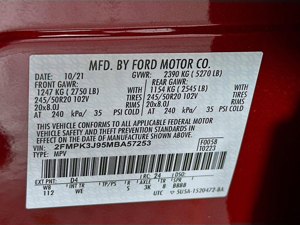 Thumbnail: 2021 Ford Edge - 21