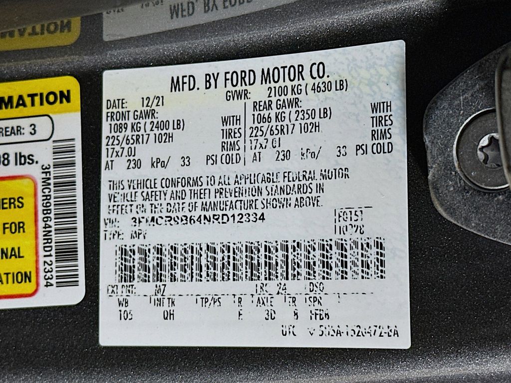 Thumbnail: 2022 Ford Bronco Sport - 19