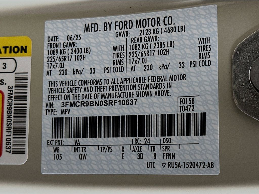 Thumbnail: 2025 Ford Bronco Sport - 19