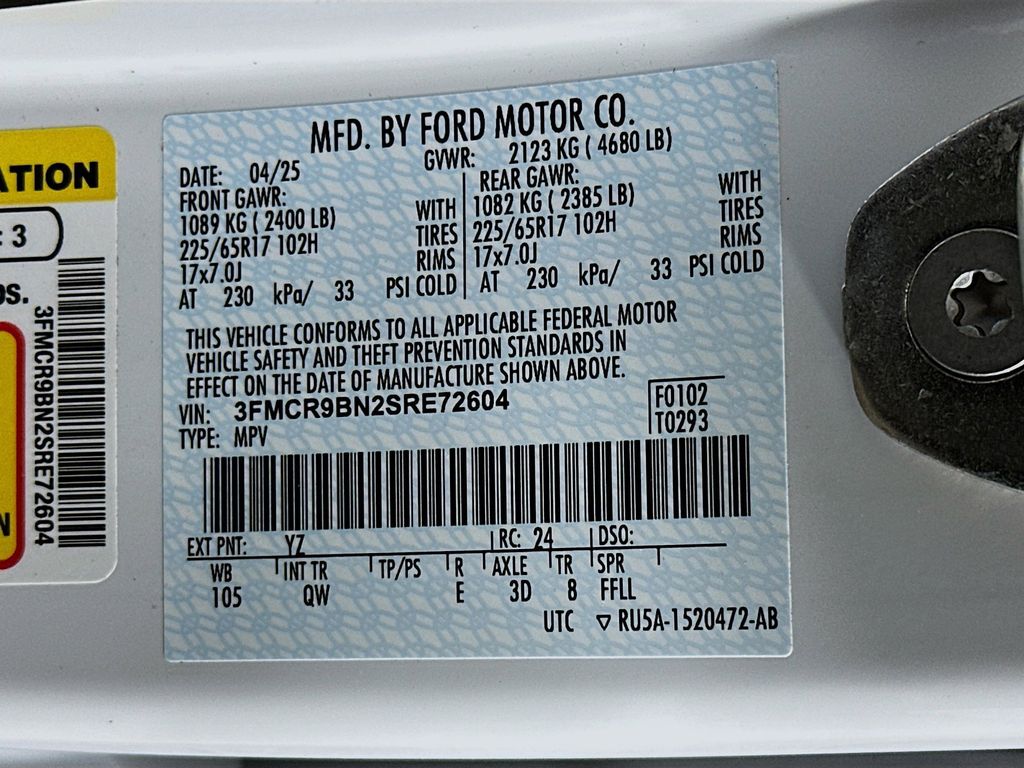 Thumbnail: 2025 Ford Bronco Sport - 20