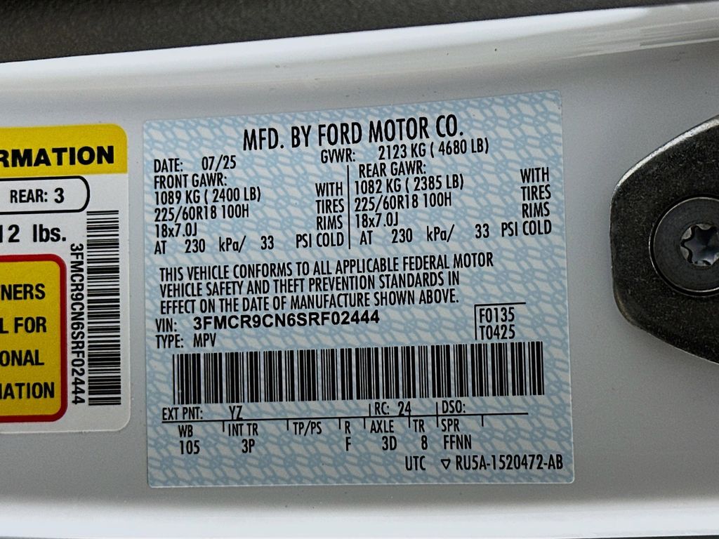 Thumbnail: 2025 Ford Bronco Sport - 19