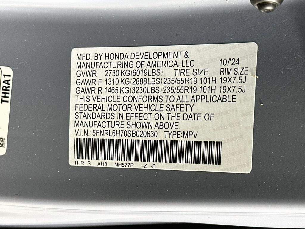 Thumbnail: 2025 Honda Odyssey - 21