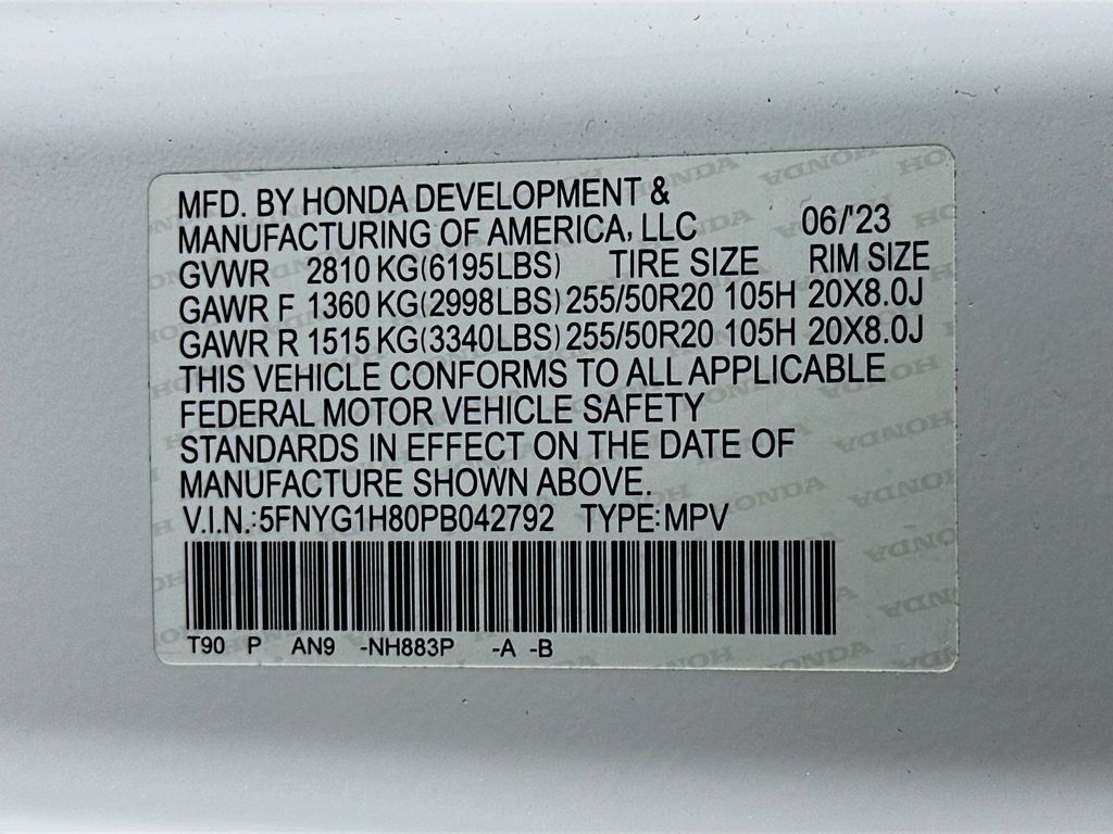 Thumbnail: 2023 Honda Pilot - 20