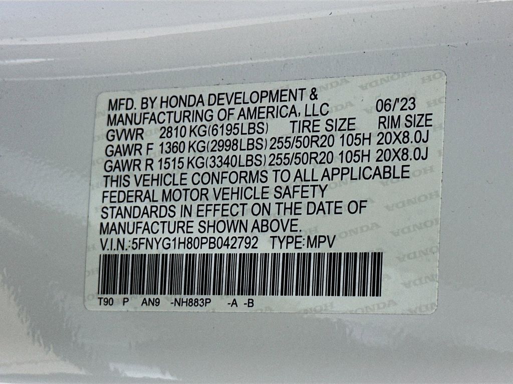 Thumbnail: 2023 Honda Pilot - 20