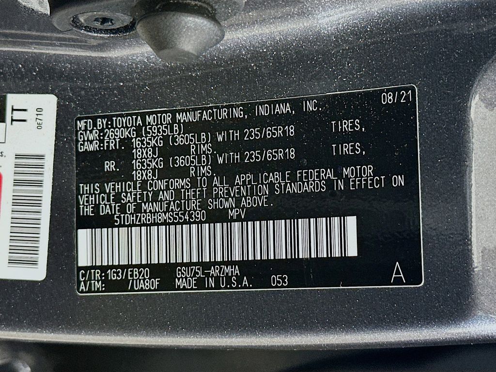Thumbnail: 2021 Toyota Highlander - 21