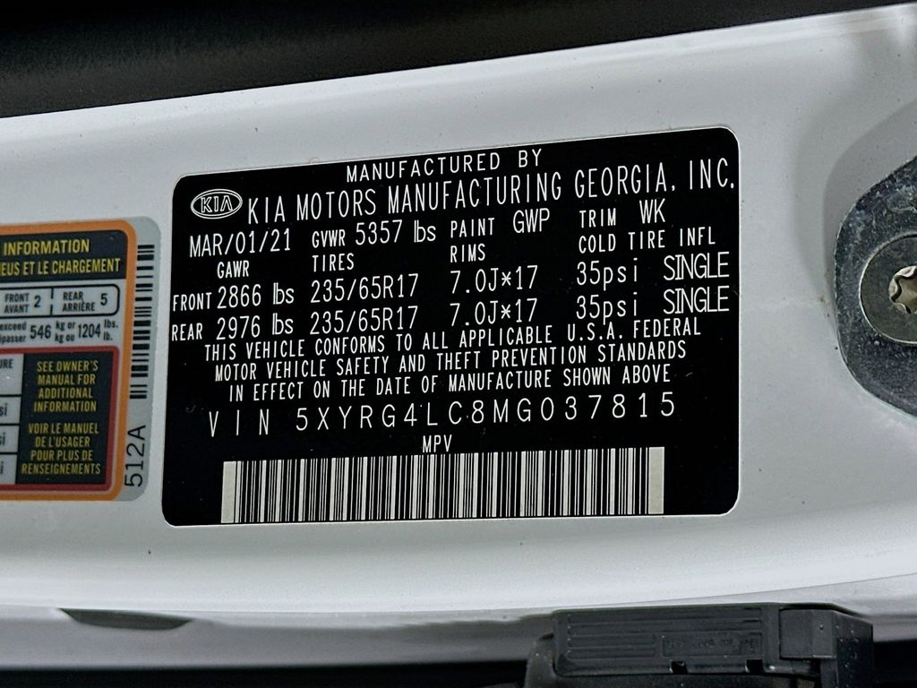 Thumbnail: 2021 Kia Sorento - 19