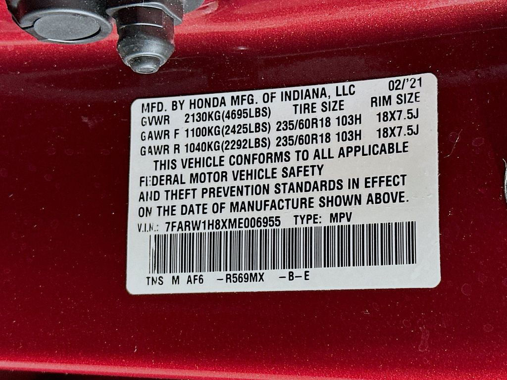 Thumbnail: 2021 Honda CR-V - 20