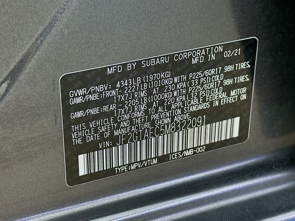 Thumbnail: 2021 Subaru Crosstrek - 21
