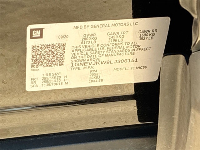 Thumbnail: 2020 Chevrolet Traverse - 19