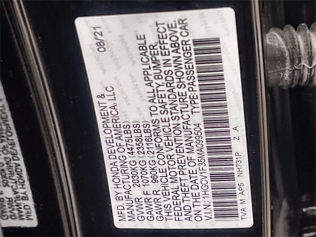 Thumbnail: 2021 Honda Accord - 18