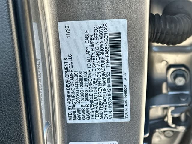 Thumbnail: 2022 Honda Accord - 19