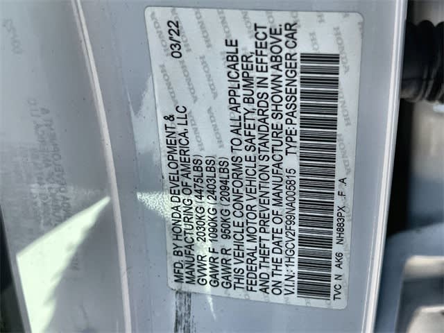 Thumbnail: 2022 Honda Accord - 17