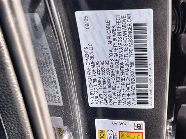 Thumbnail: 2025 Honda Accord - 19