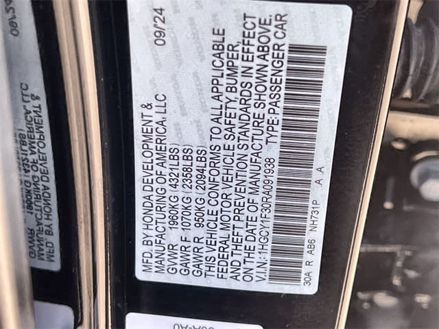 Thumbnail: 2024 Honda Accord - 18