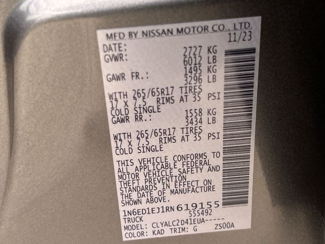 Thumbnail: 2024 Nissan Frontier - 19