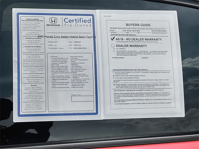 Thumbnail: 2025 Honda Civic - 33