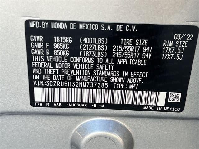 Thumbnail: 2022 Honda HR-V - 18