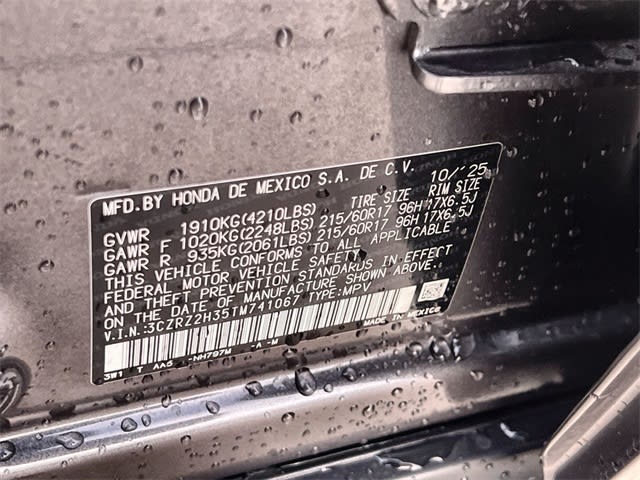 Thumbnail: 2026 Honda HR-V - 17