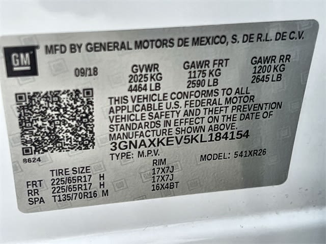 Thumbnail: 2019 Chevrolet Equinox - 19