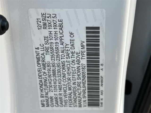 Thumbnail: 2022 Honda Odyssey - 17