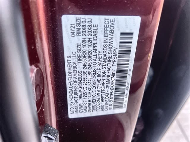 Thumbnail: 2021 Honda Pilot - 19