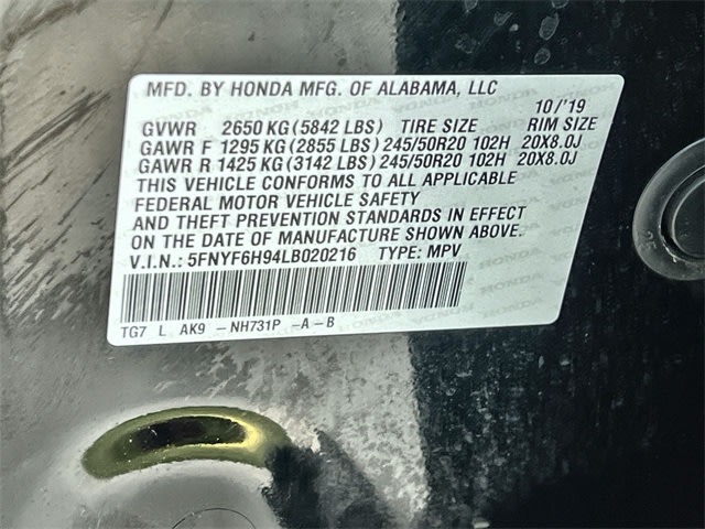 Thumbnail: 2020 Honda Pilot - 18