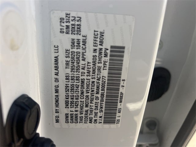2020 Honda Passport Elite 19