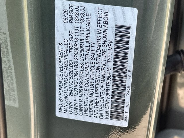 Thumbnail: 2026 Honda Passport - 16