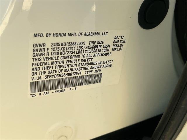 Thumbnail: 2017 Acura MDX - 18