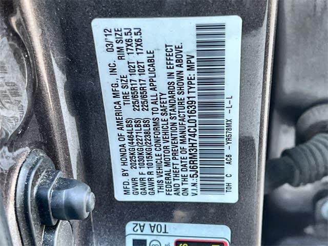 Thumbnail: 2012 Honda CR-V - 18