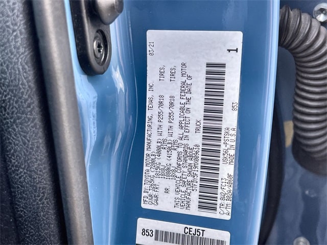 Thumbnail: 2021 Toyota Tundra - 18