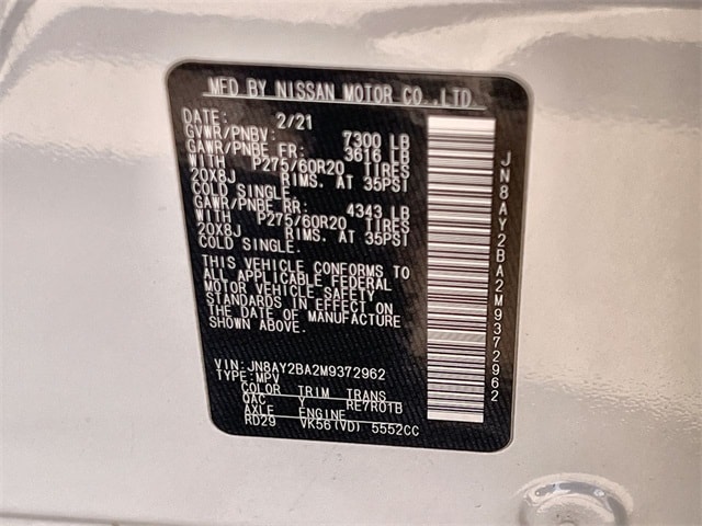 Thumbnail: 2021 Nissan Armada - 19