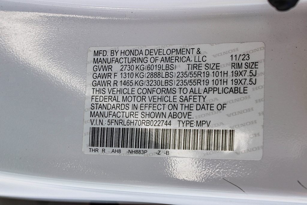 Thumbnail: 2024 Honda Odyssey - 17