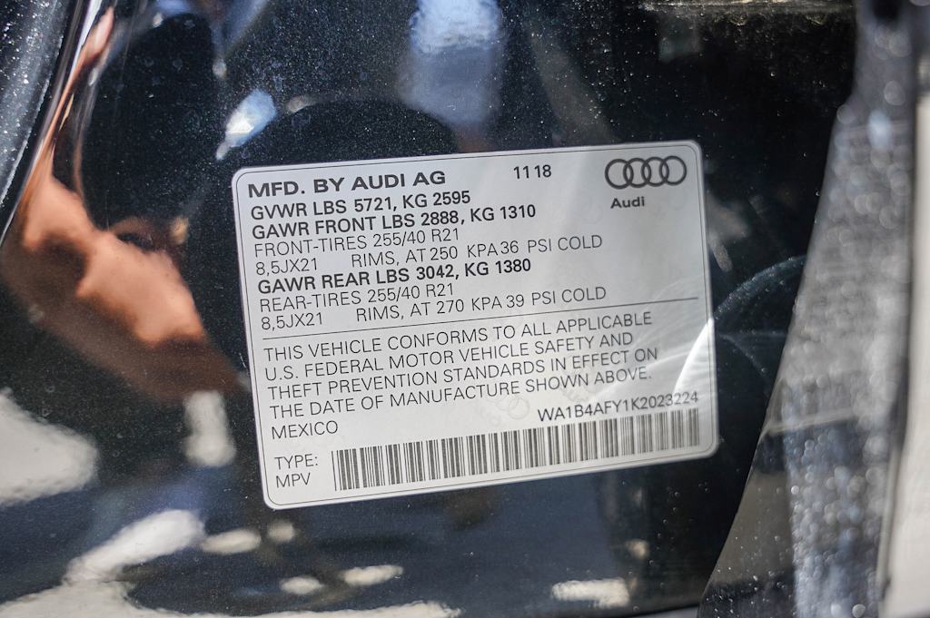2019 Audi SQ5 Premium Plus 32