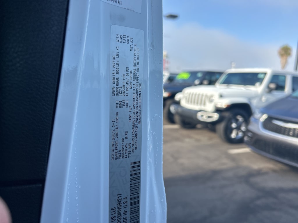 Thumbnail: 2021 Jeep Wrangler - 19