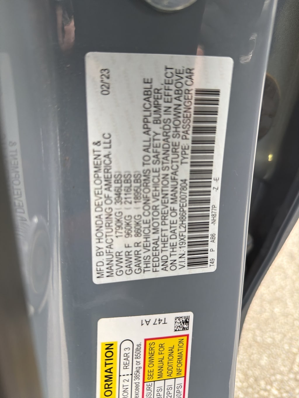 Thumbnail: 2023 Honda Civic - 11