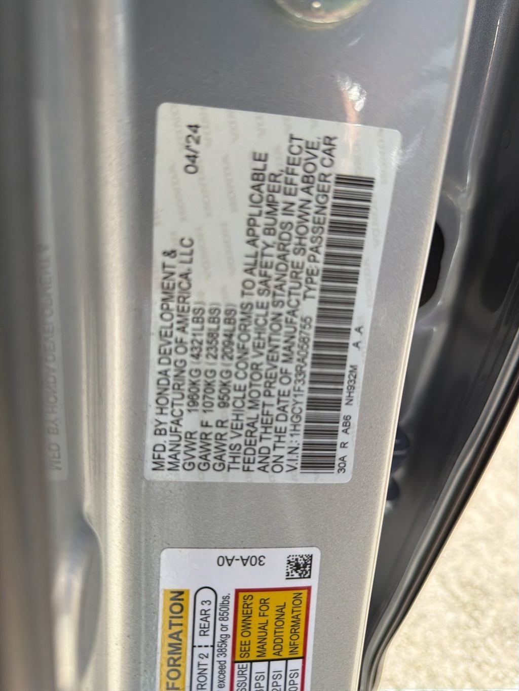 Thumbnail: 2024 Honda Accord - 11