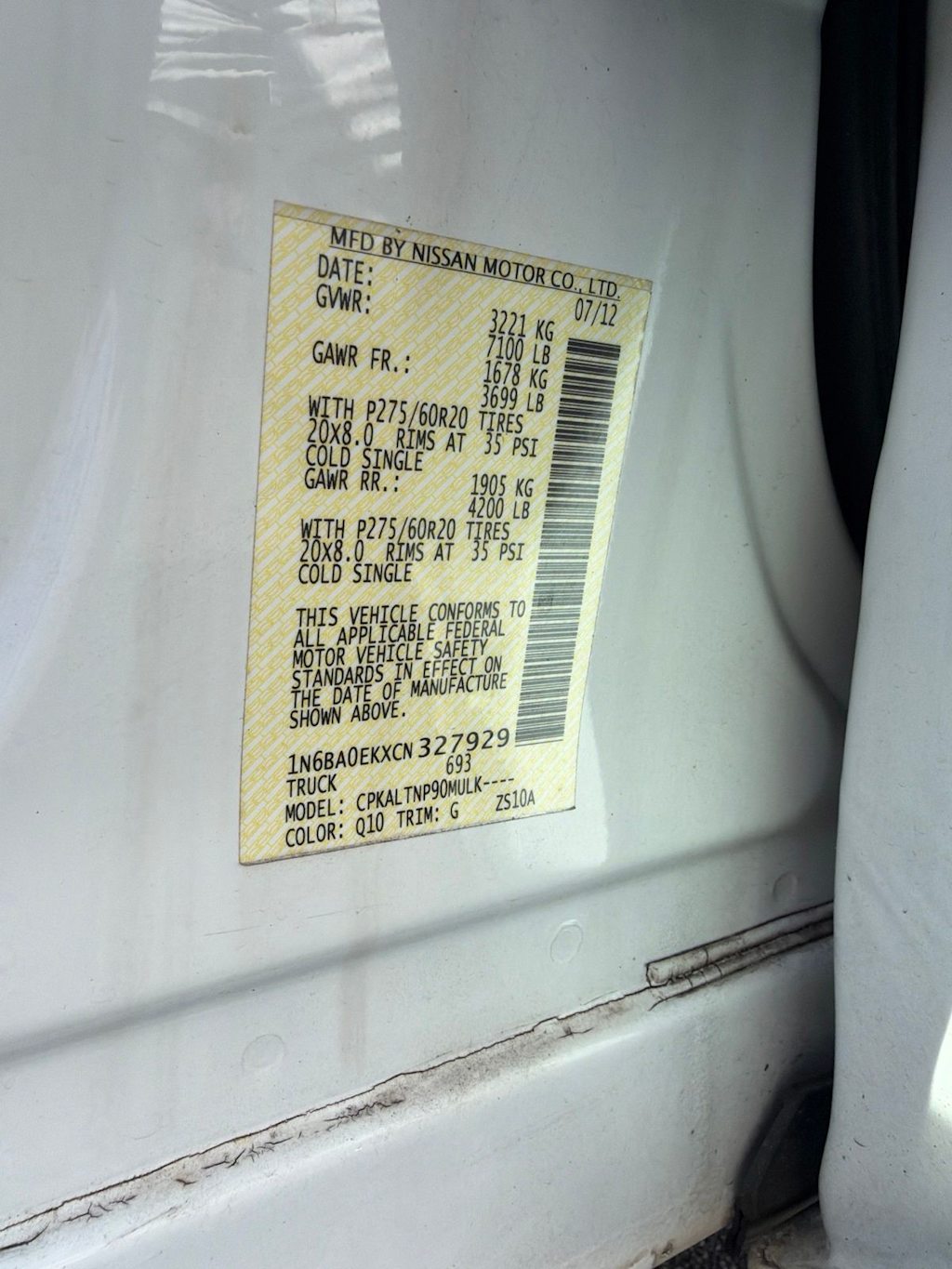 Thumbnail: 2012 Nissan Titan - 11